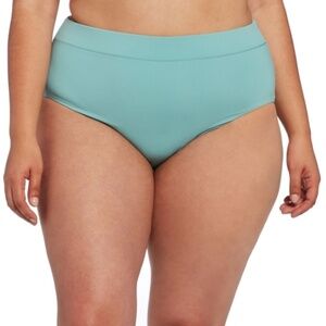 CALIA Bikini Bottoms Size  2X Nile Blue NWOT